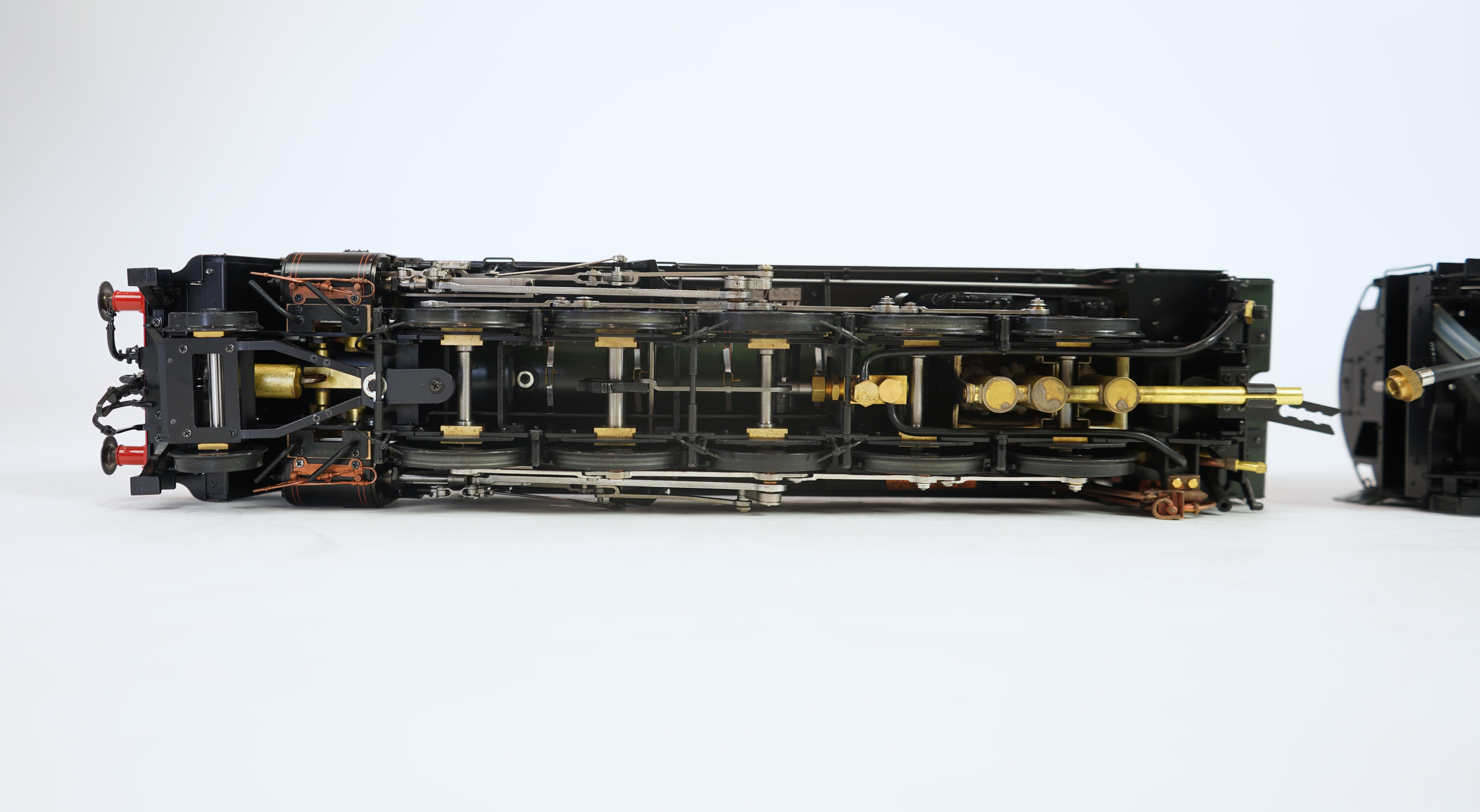 A Gauge One Aster Hobbies live steam BR Class 9F, 2-10-0 tender locomotive, Evening Star 92220, the factory ‘Built Up’ version, spirit fired working two cylinder motion, with assembly instructions, operating instructions